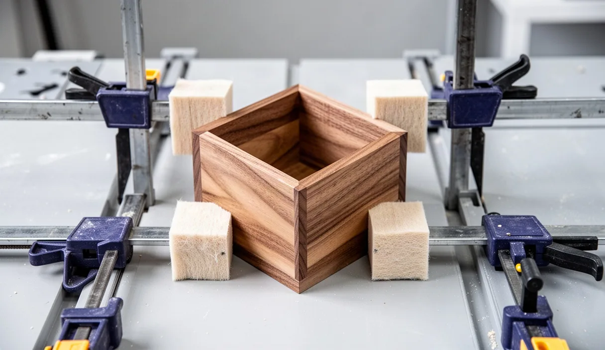 How to Clamp a Box Without Leaving Marks